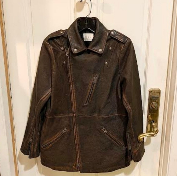 MIH leather jacket, coat - Picture 2 of 4
